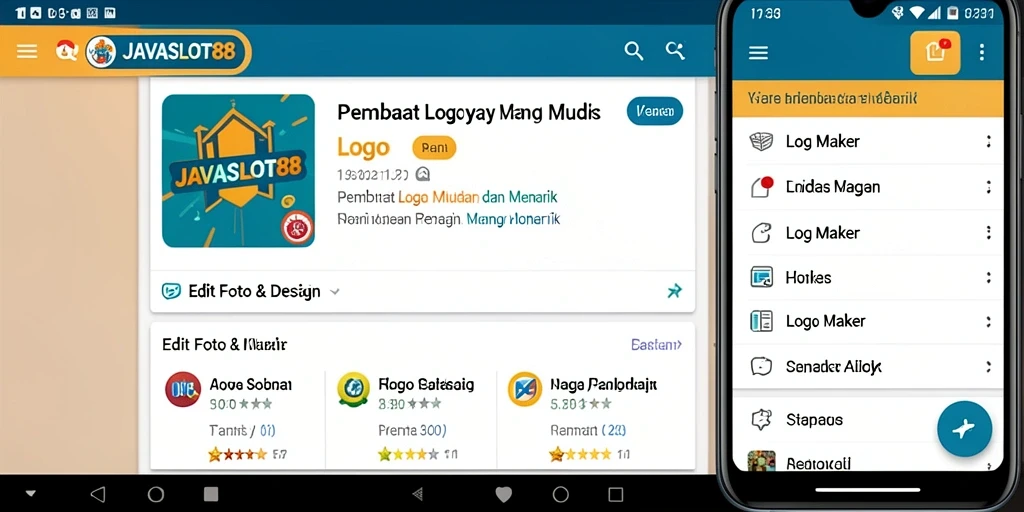 Tampilan aplikasi <strong>JAVASLOT88</strong> menunjukkan antarmuka pengguna yang ramah dan inovatif.
