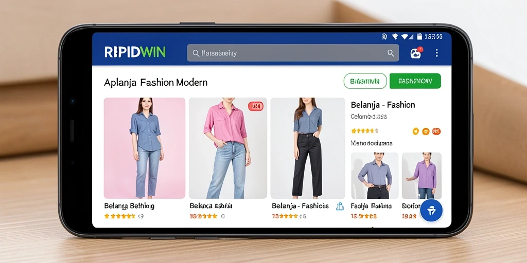 Antarmuka aplikasi RPIDWIN yang modern dan user-friendly.