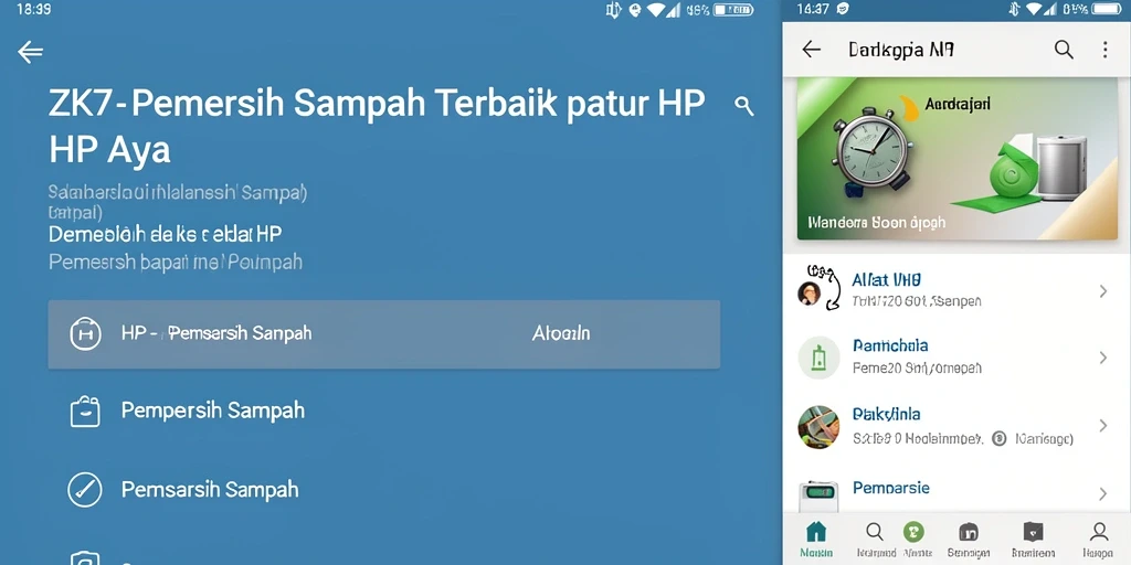 Tampilan antarmuka ZK7 yang sederhana dan mudah digunakan.